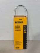 DeWalt cordless band saw, band saw blade and battery charger