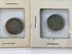 (14) Foreign Coins with Silver Content and 1840 American Coin