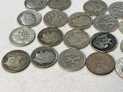 (23) Pre 1965 Roosevelt Dimes