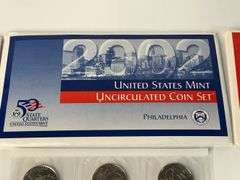 2002 and 2003 Denver and Philadelphia Mint Uncirculated Sets