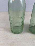 2 Jeffries Millersburg glass bottles and Akron brewing co. bottle