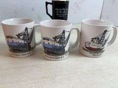 Drag line mugs