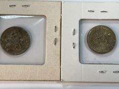 (14) Foreign Coins with Silver Content and 1840 American Coin