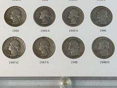 Washington Quarters Set -Missing 32-D, 32-S