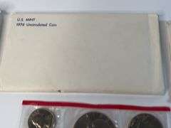 1975, 1976, 1977 Uncirculated Mint Sets