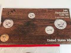 (2) 1984, 1985 Uncirculated Mint Sets