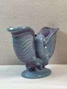 Royal Haeger R322 Blue Seagull Vase – Mid-Century Art Pottery