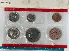 1971, 1972, 1973 Uncirculated Mint Sets