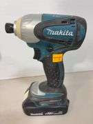 (2) Makita drills w/ battery charger - works