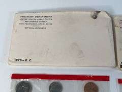 1968, 1969, 1970 Uncirculated Mint Sets