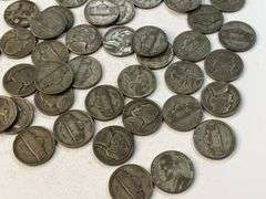 (50) Wartime Jefferson Nickels