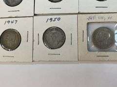 (9) Canadian Quarters