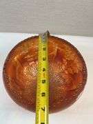 FENTON STAG AND HOLLY MARIGOLD DISH