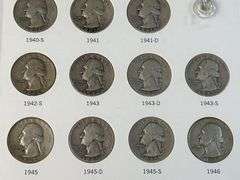 Washington Quarters Set -Missing 32-D, 32-S