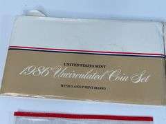 1986, 1987, 1990 US Mint Uncirculated Sets