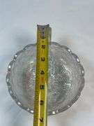 Imperial Iridescent “Diamond Quilted” Handled Nappy