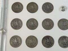 Washington Quarters Set -Missing 32-D, 32-S