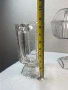 ANTIQUE MCKEE EAPG DEER AND PINE TREES GLASS SET