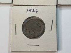 Jefferson Nickels and 1926 Buffalo Nickel