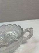 Imperial Iridescent “Diamond Quilted” Handled Nappy