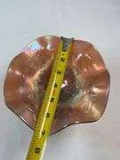 Fenton, Lavender/Amethyst, Blackberry Bramble Carnival Glass Compote