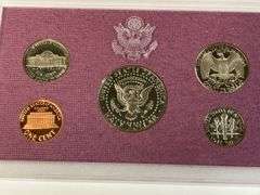 1987, 1988, 1989, 1990 US Proof Sets