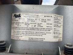 2008 Mack CHU613 showing 42,924 mi, 9,374 hrs- runs