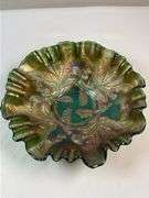 FENTON CARNIVAL GLASS THORN PATTERN BOWL