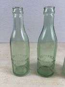 2 Jeffries Millersburg glass bottles and Akron brewing co. bottle