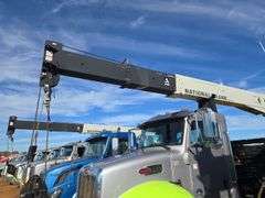 2018 Peterbilt PB348 showing 35,437 mi, 6,164 hrs - runs