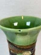 Royal Haeger Green Painted Vase