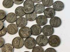 (50) Wartime Jefferson Nickels
