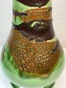 Royal Haeger Green Painted Vase