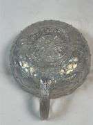 Imperial Iridescent “Diamond Quilted” Handled Nappy