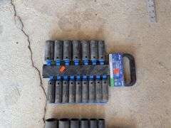 Lot of Impact Deep well Sockets