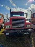 2008 Mack CHU613 showing 61,140 mi, 9,011 hrs- runs