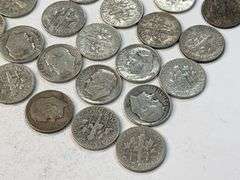 (30) Pre 1965 Roosevelt Dimes