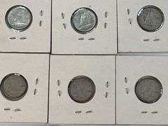 (14) Canadian Silver Dimes