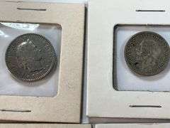 (14) Foreign Coins with Silver Content and 1840 American Coin