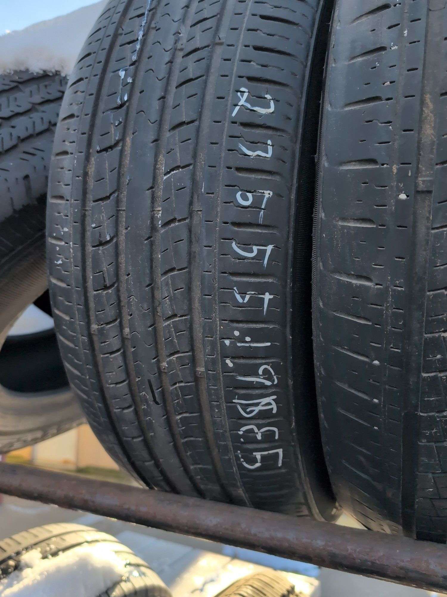 (2) tires in good condition - 235/55/19