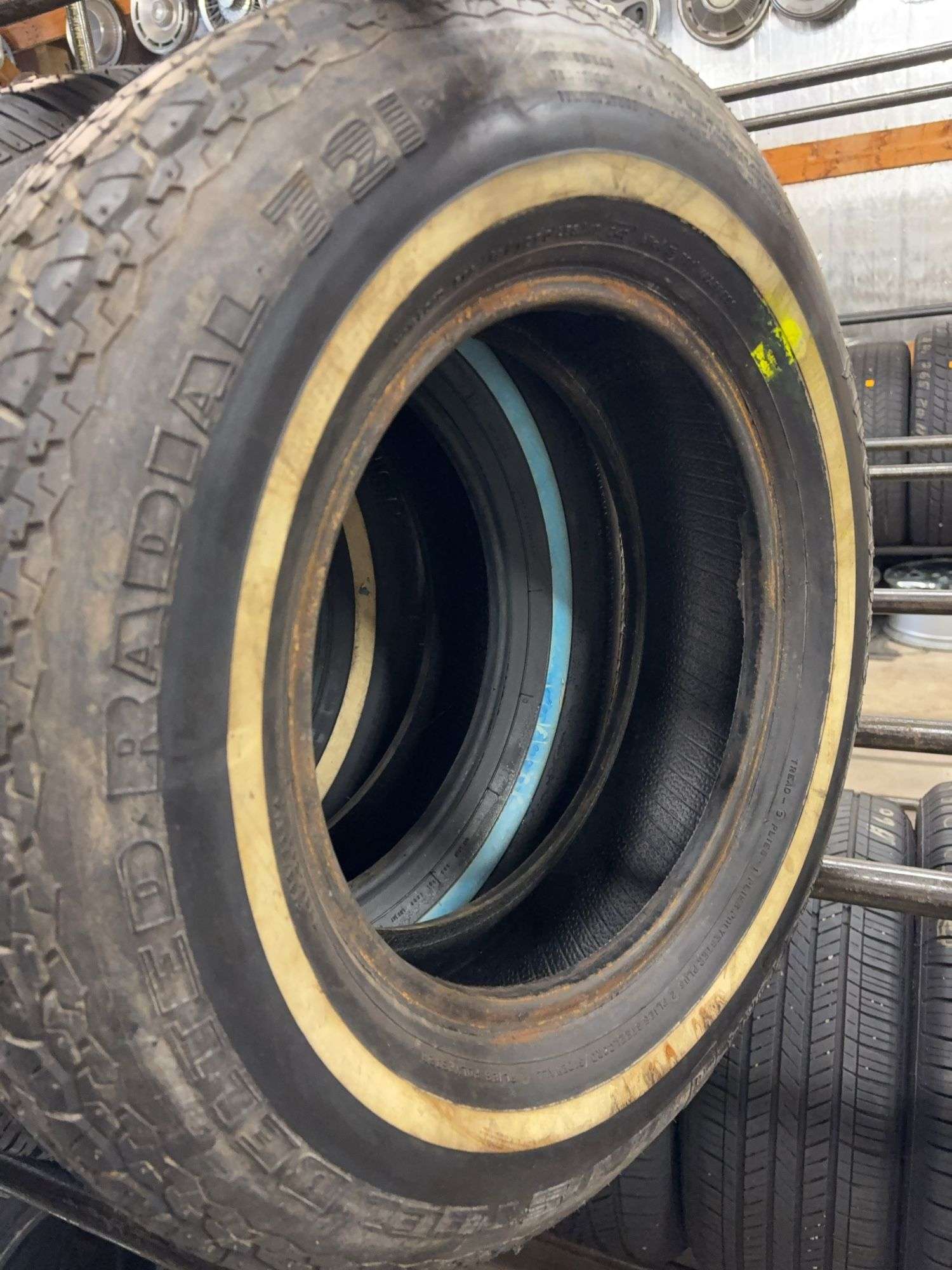 (3) miscellaneous tires like new - (2) 185/75/14 and 185/75/14