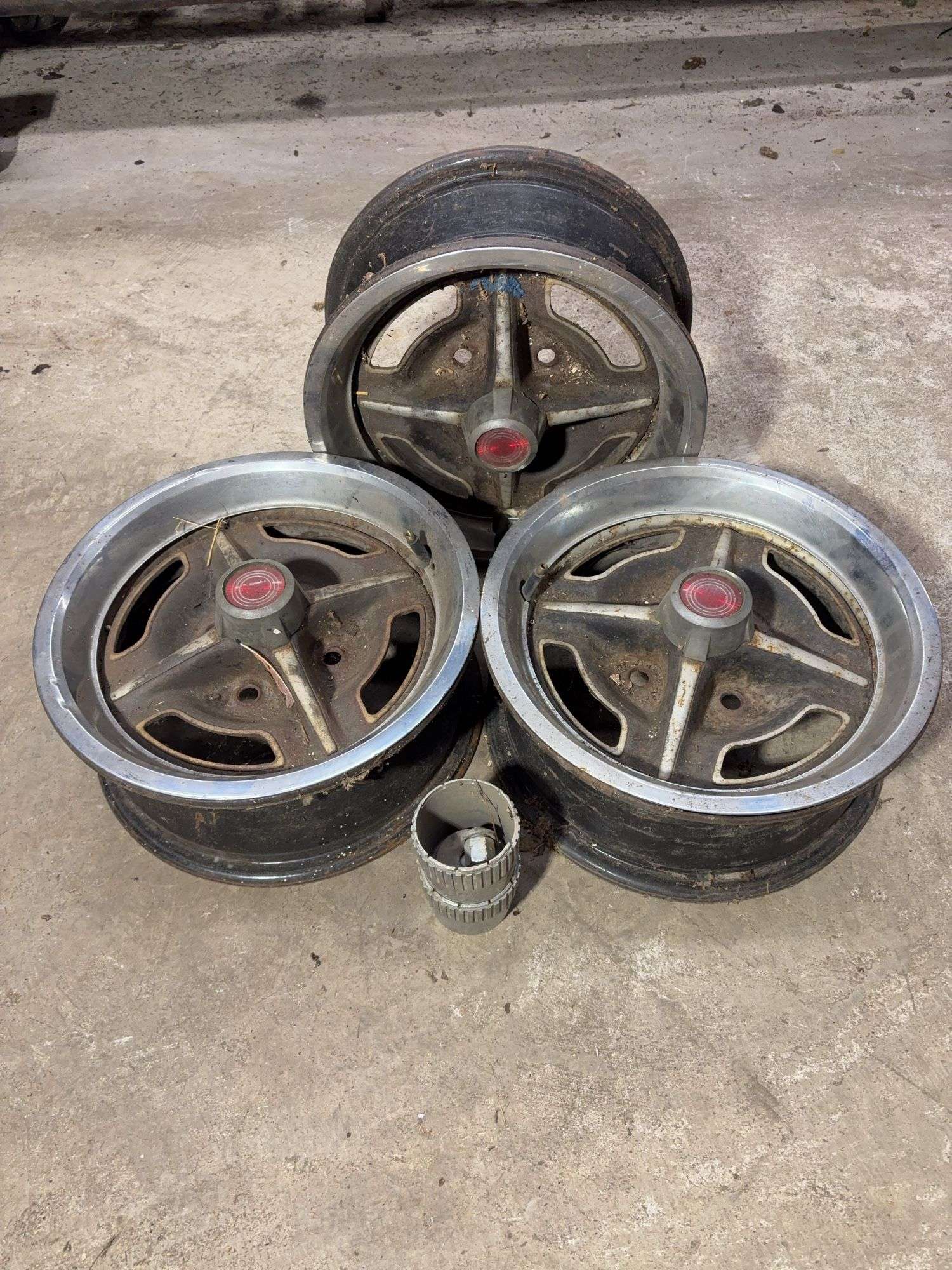 (3) 13" wheel rims - see photos