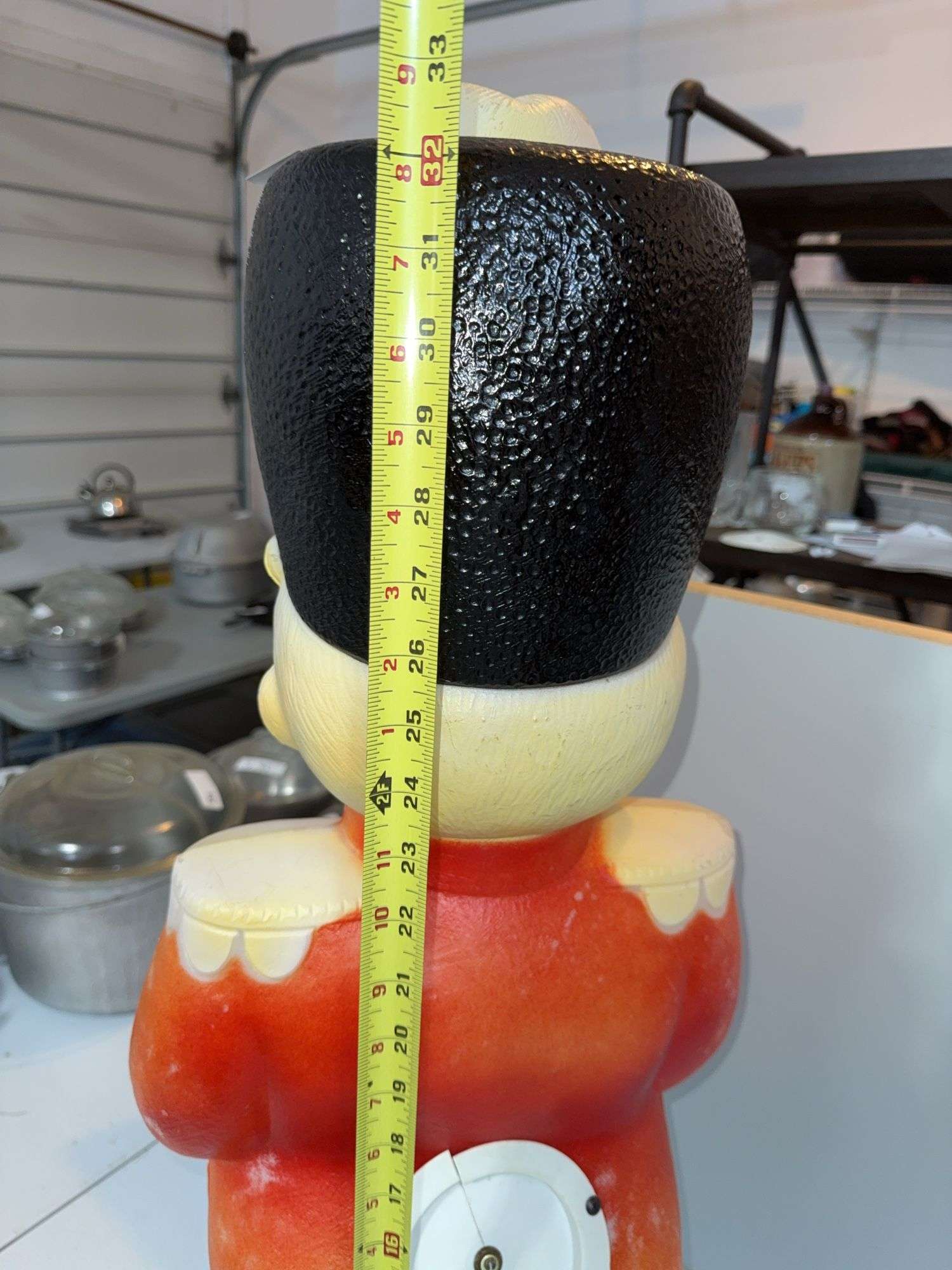 32" DRUMMER BOY BLOW MOLD