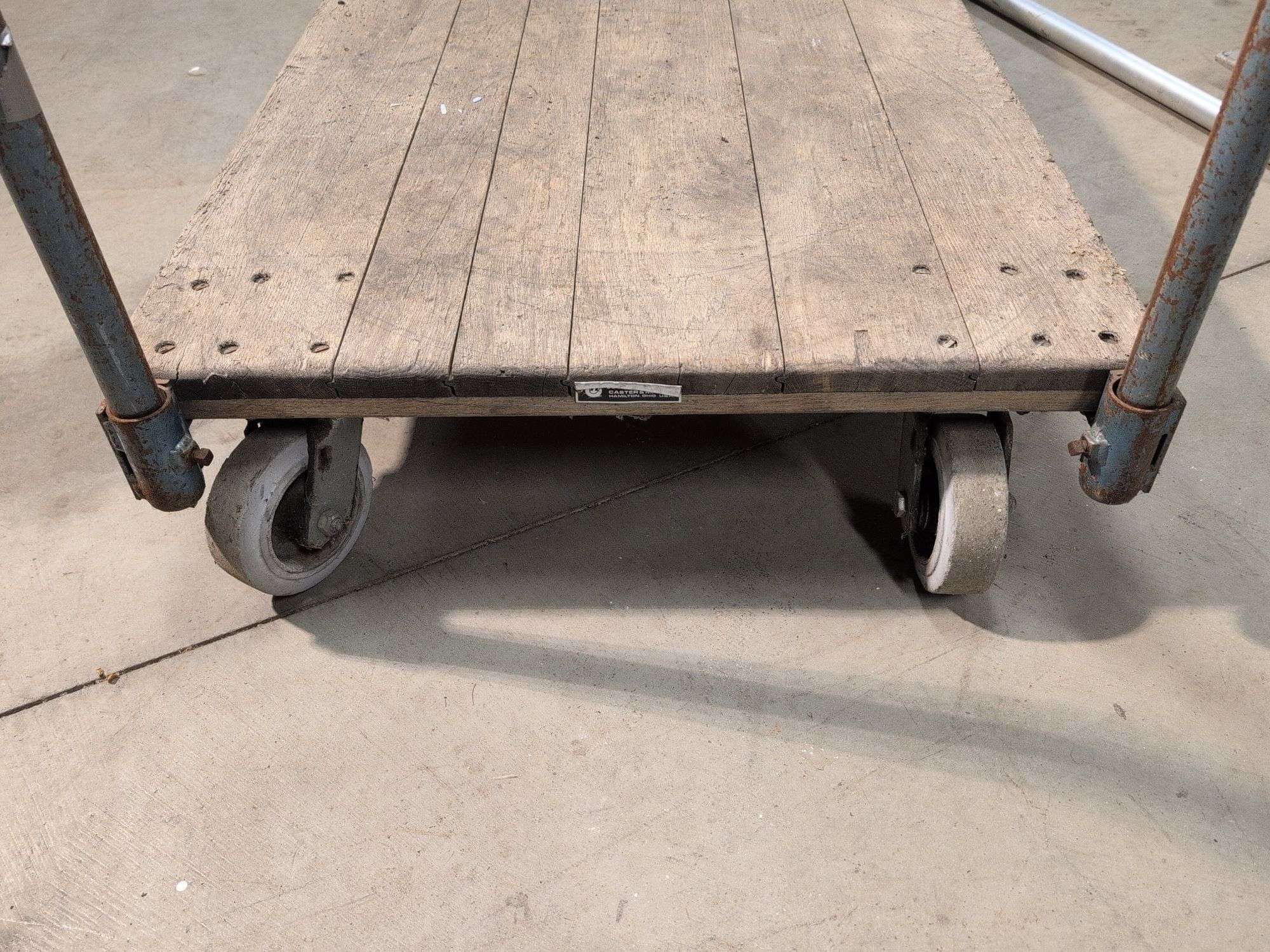 Wooden storage/moving cart - 5' x 30"