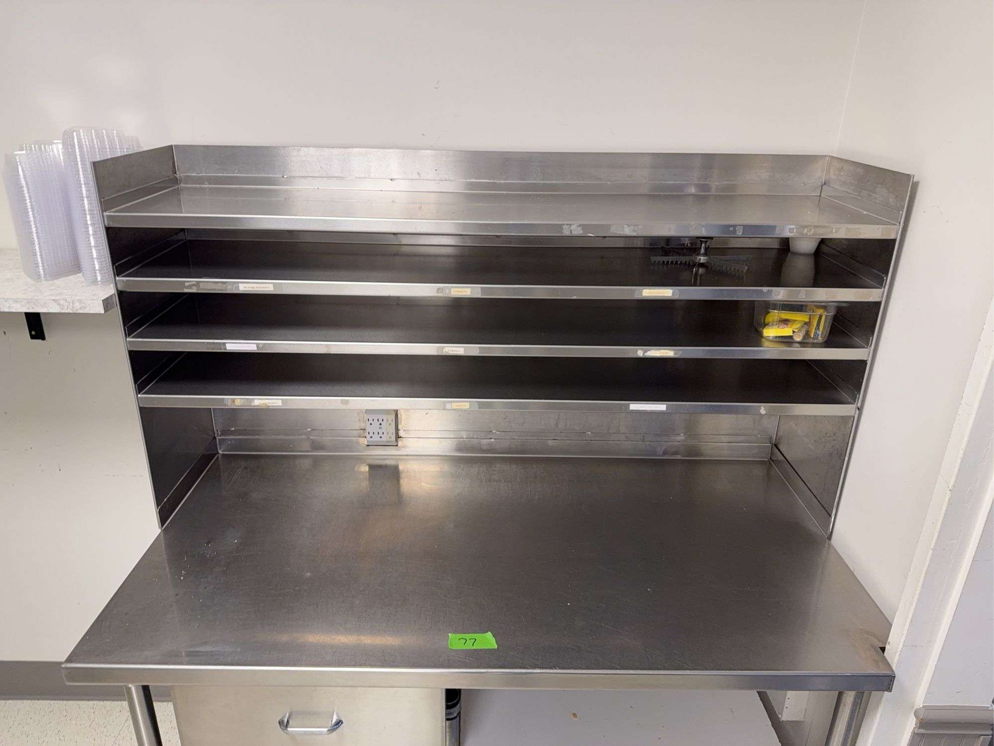 Steel Serving Station