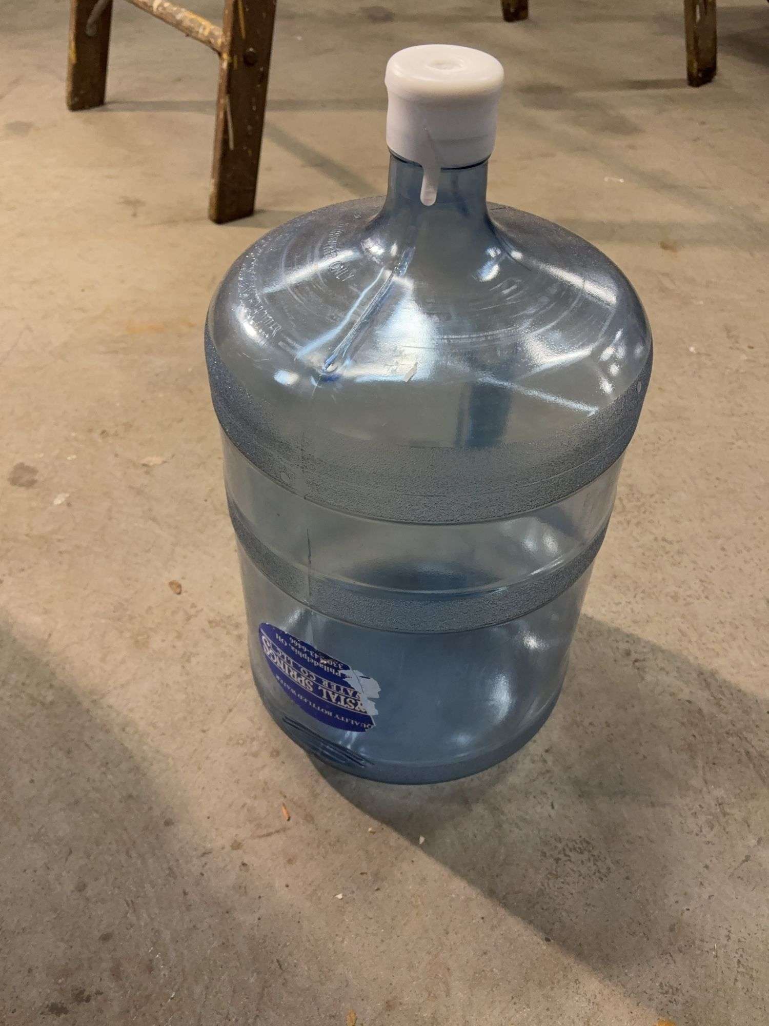 Crystal Springs water cooler with (2) jugs