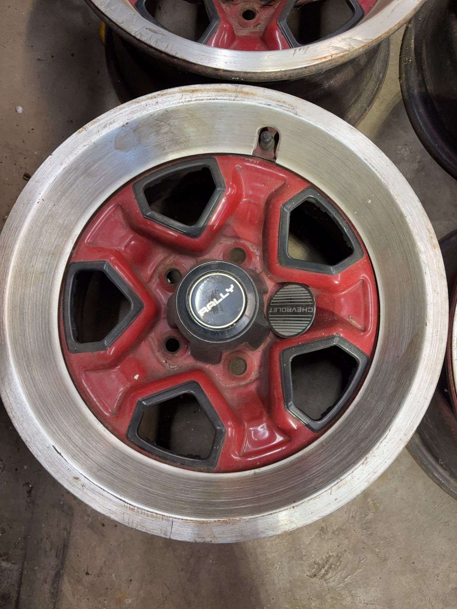 (4) 14” wheel rims -see photos