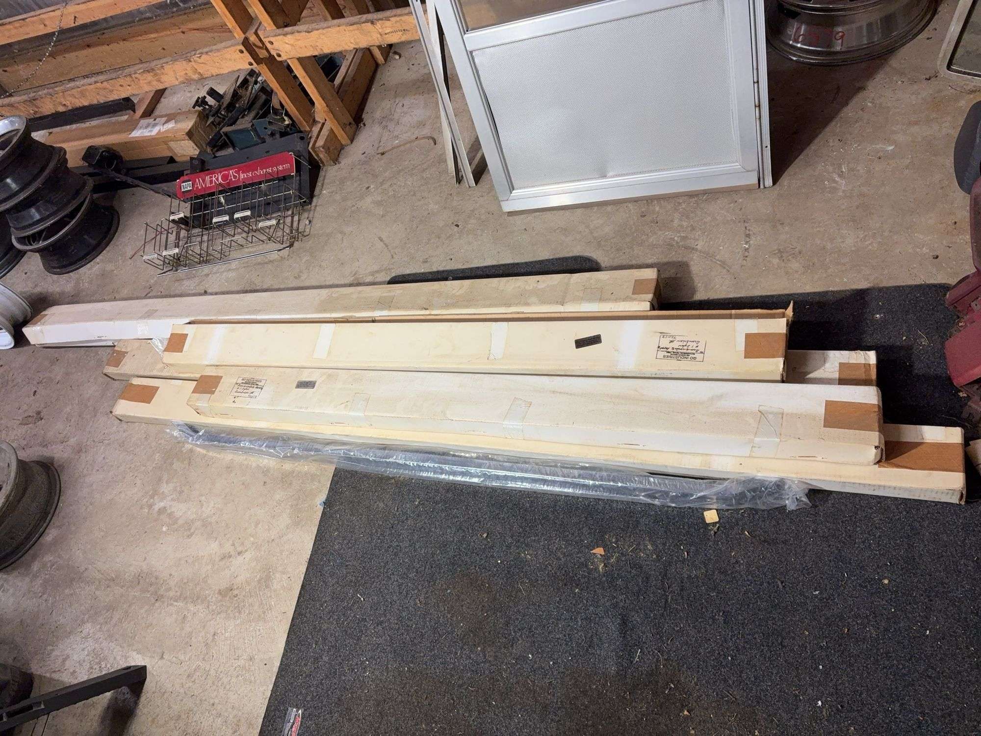 Vehicle fender pieces - see photos