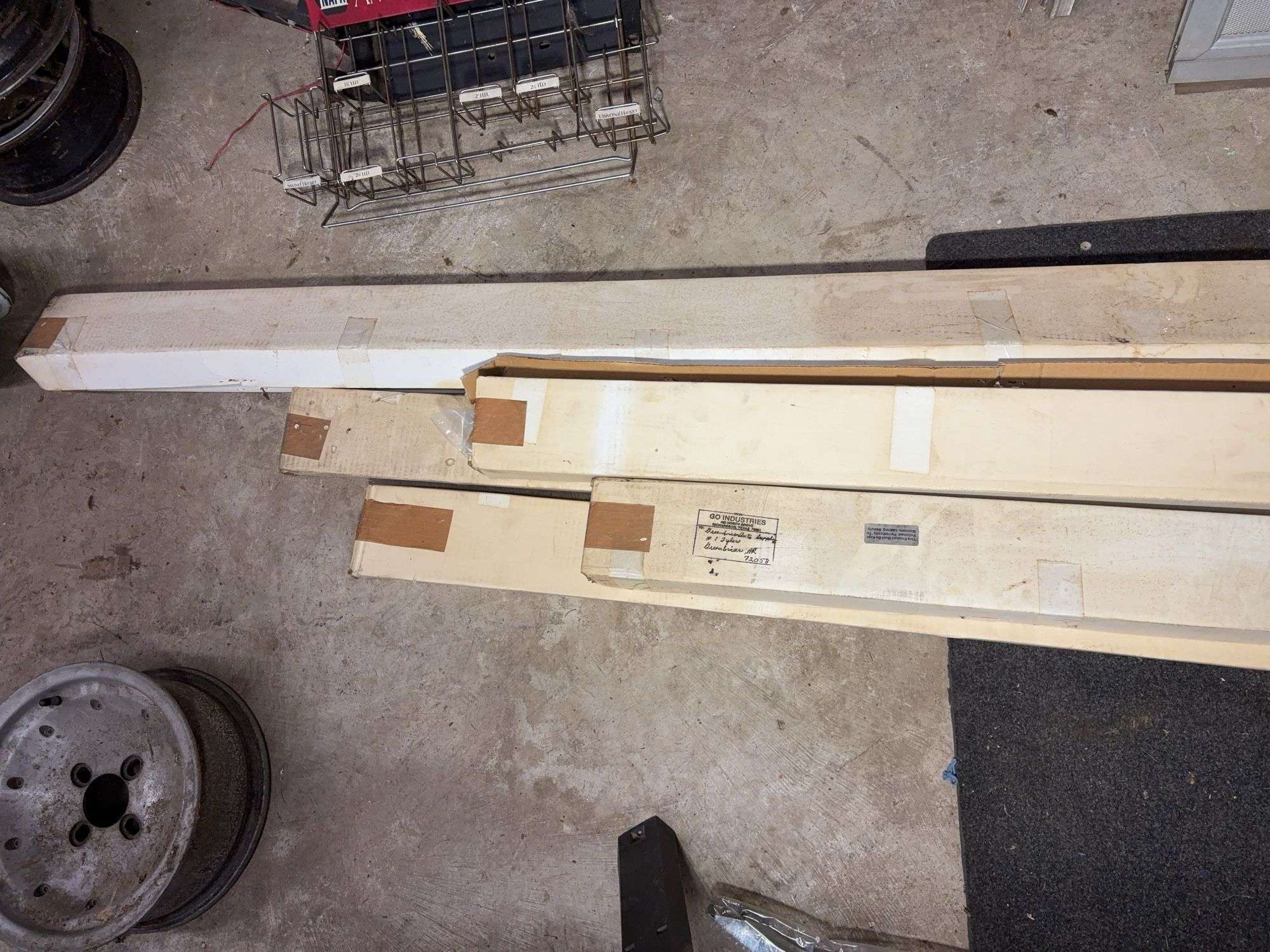 Vehicle fender pieces - see photos