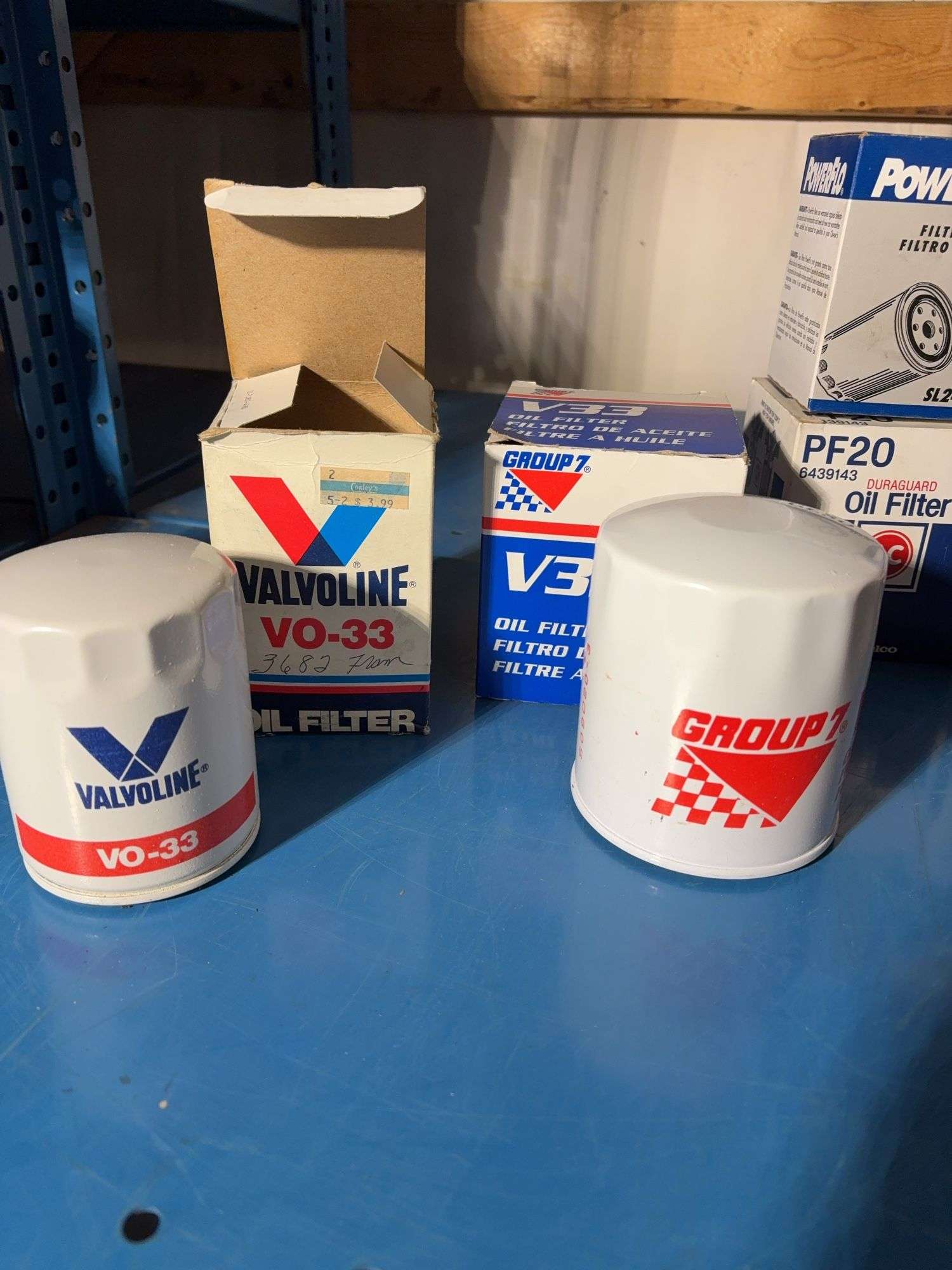 (7) Oil filters -AC and Valvoline